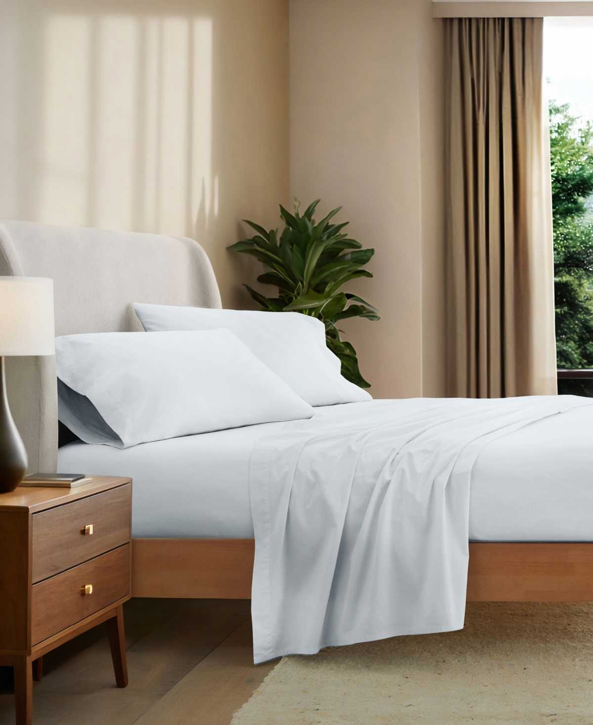 ienjoy Home Ultra Soft 160-Thread Count Cotton -p.c. Sheets Set