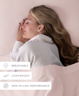 Ultra Soft Percale Cotton 3-Pc. Sheet Set, Twin