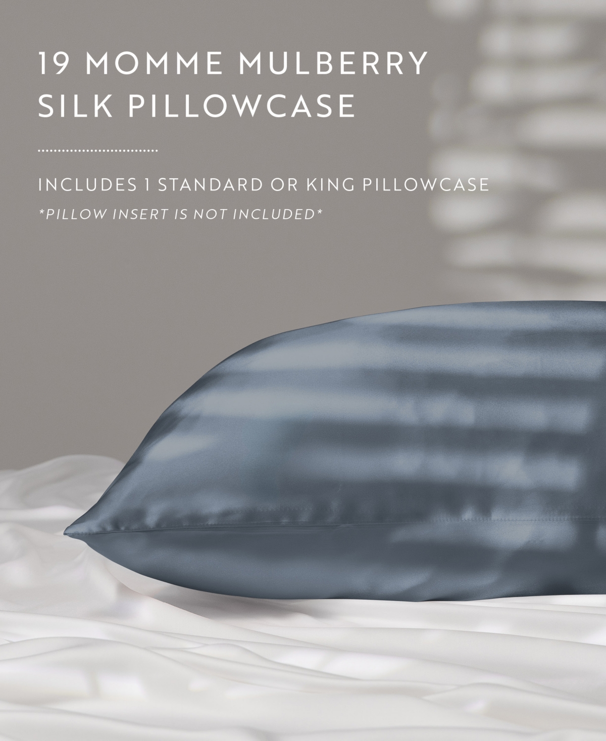 ienjoy Home Momme Mulberry Silk Pillowcase, King