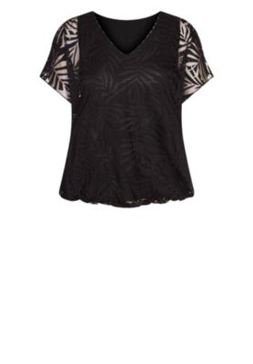 Women's Elora Burnout Top