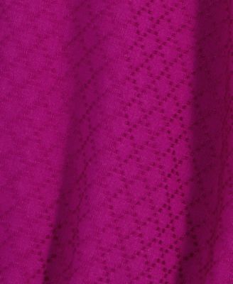 Girls' 5-20 Dobby Smocked Top