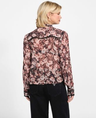 Women's Josette Printed Long-Sleeve Top