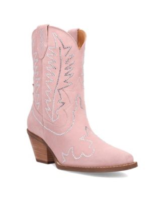 Women's Tiny Pony Suede Leather Bootie