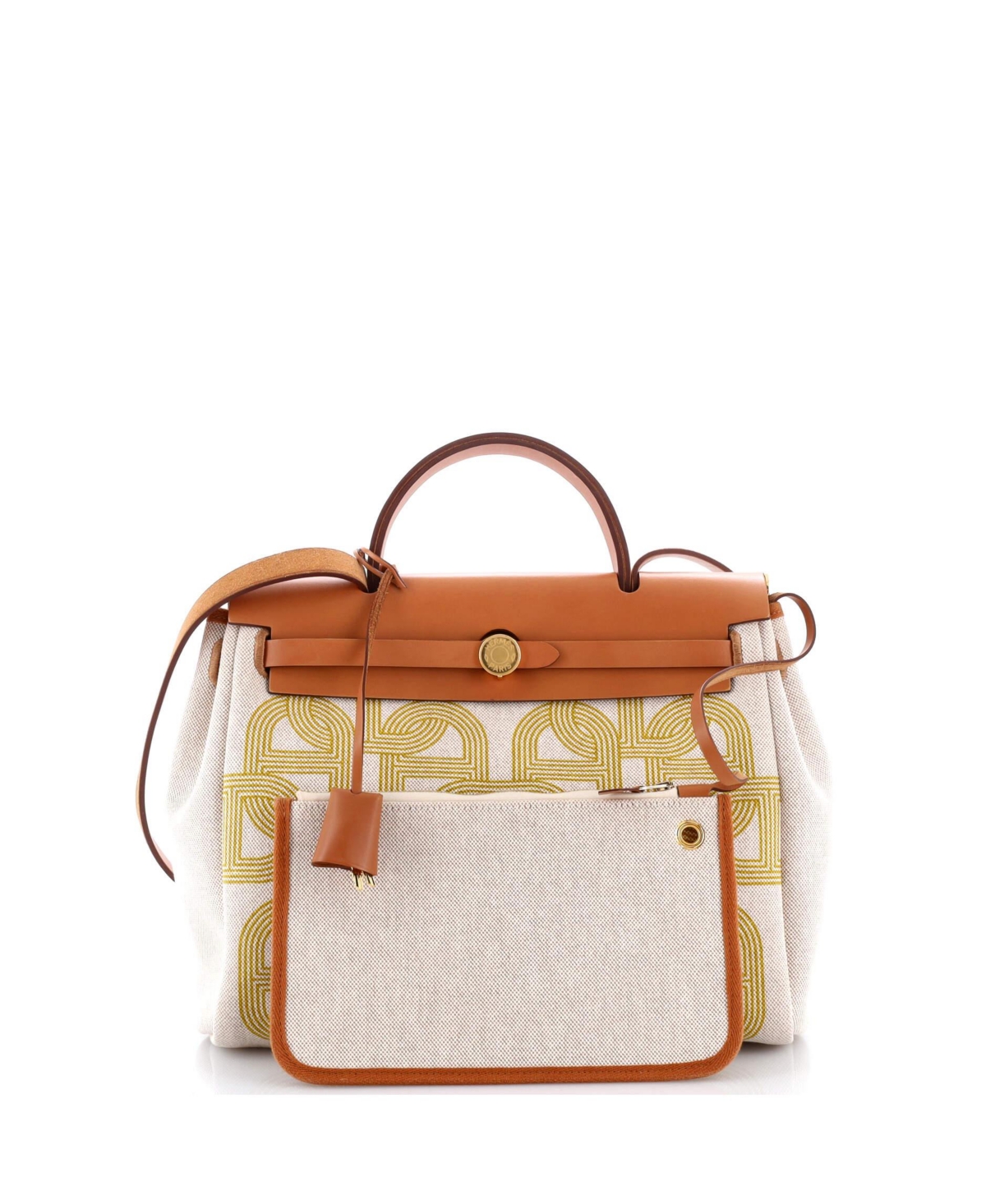 Pre-Owned Hermes 31 Herbag Zip Circuit 24 Vache Hunter and Leather