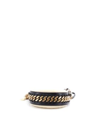 Small Frayme Shoulder Bag Faux Shearling and Faux Leather