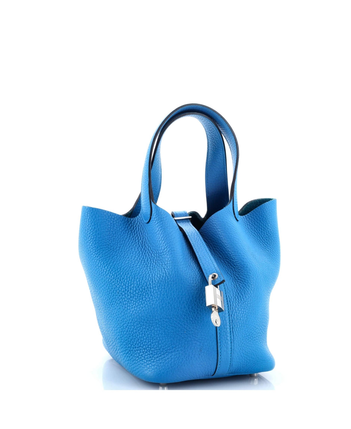 Pre-Owned HERMES Pm Picotin Lock Bag Clemence