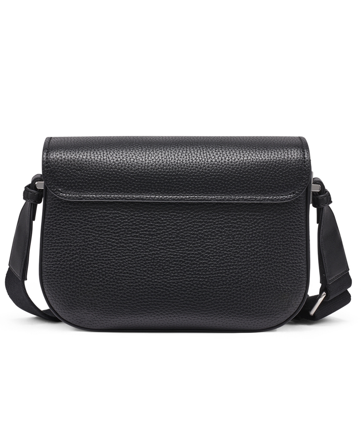 Macy's Evee Magnetic Snap Crossbody Bag In Black