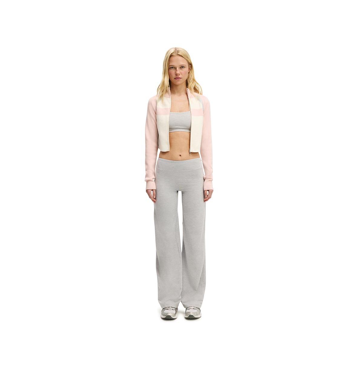 Cotton On Women's Active Spliced Knit Zip Through