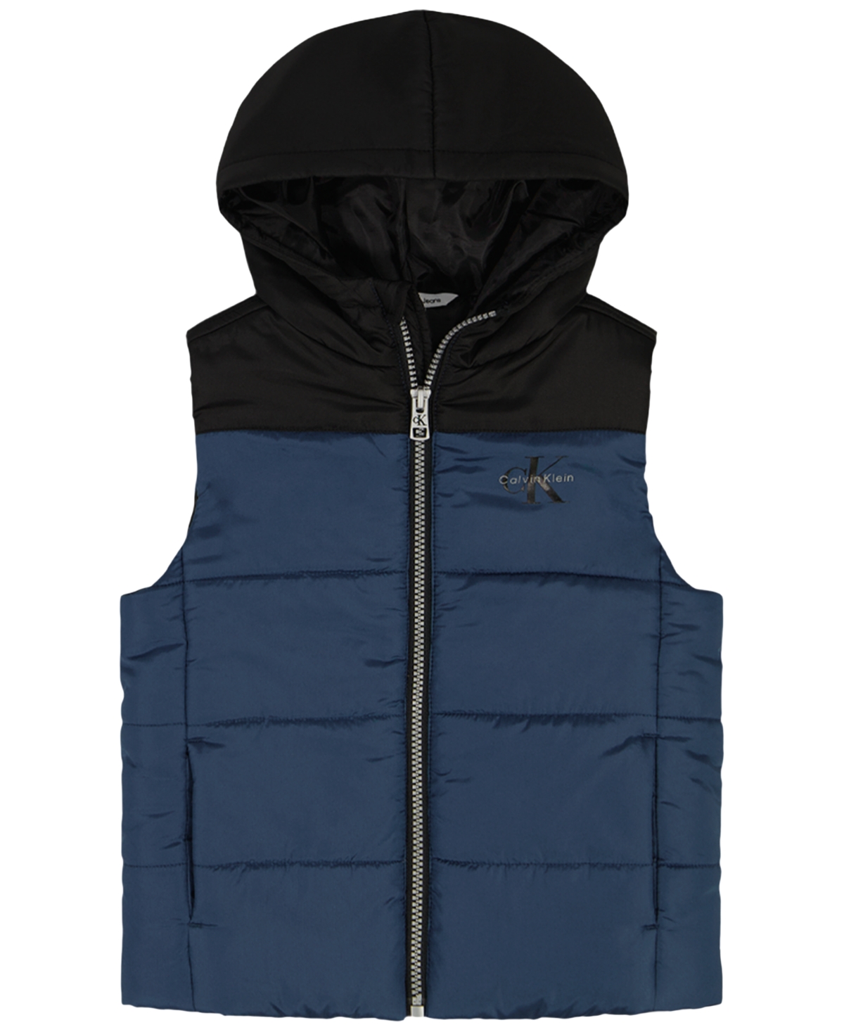 Calvin Klein Boys 2T-7 3-Piece Hooded Vest, T-shirt and Joggers Set