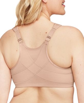 Plus Size WonderWire Front-Closure Underwire Bra