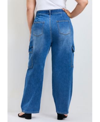 Women's Cassidy Wide Leg Cargo Jean