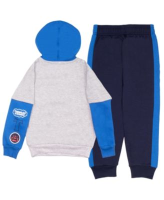 Toddler Boys 2 Piece Fleece Hoodie and Jogger Pants Outfit Set