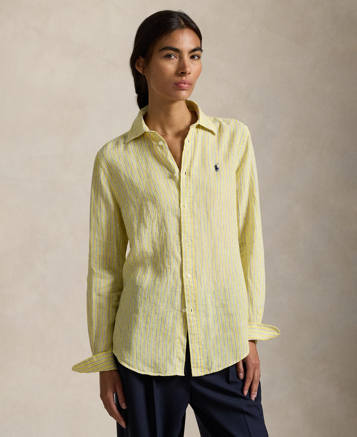 Polo Ralph Lauren Women's Classic Fit Striped Shirt
