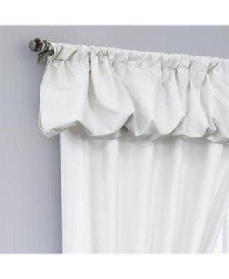 Commonwealth Prescott Rod Pocket Dressing Window Curtain Panel Set - 80x84", White