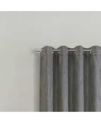 Bryson Provides UV Protection Exclusive Room Darkening Grommet Curtain Panel 52" x 84" Grey