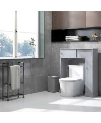 Bathroom Storage Cabinet with Adjustable Shelves Freestanding Rack for Bathroom Storage and Organization