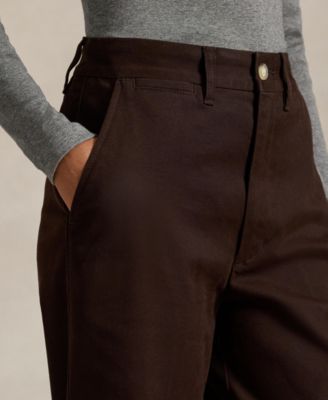 Women's Chino Wide-Leg Pants
