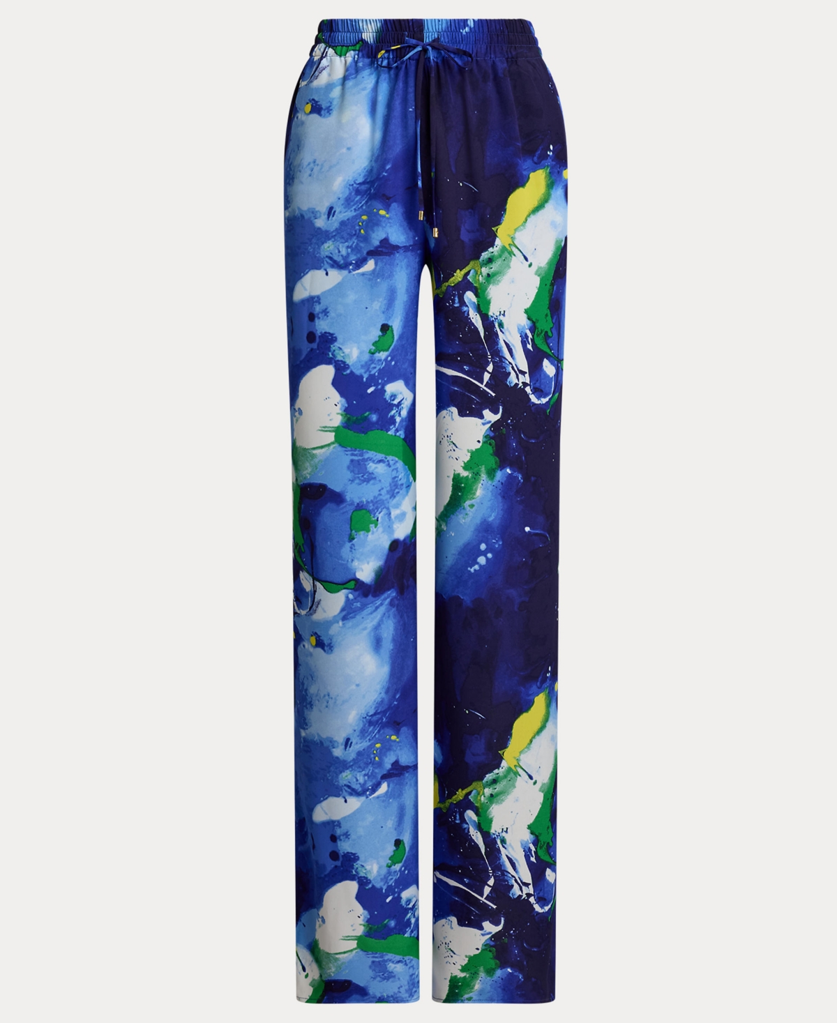 Ralph Lauren Women's Abstract-print Wide-leg Pants In Multi