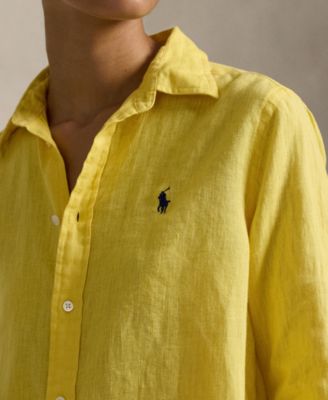 Women's Classic-Fit Linen Shirt