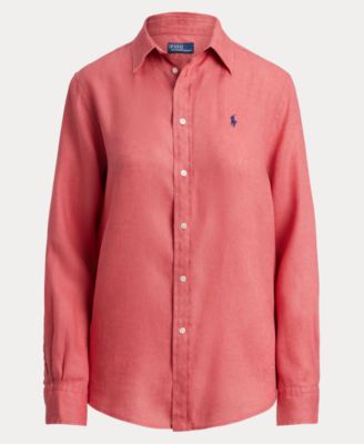 Women's Classic-Fit Linen Shirt
