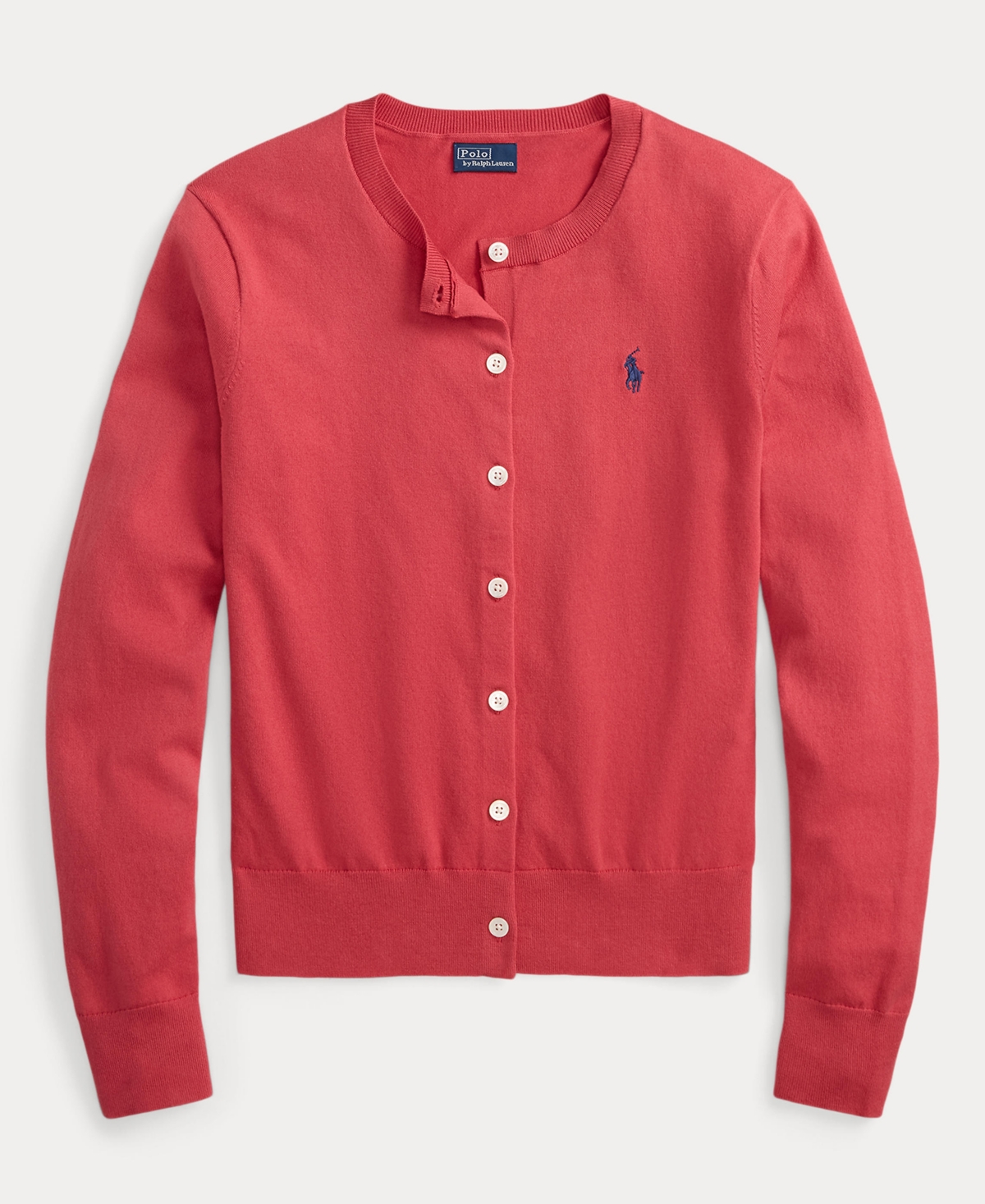 Polo Ralph Lauren Women's Crewneck Button-Up Cardigan