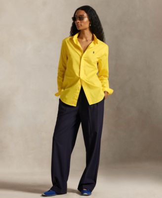 Women's Classic-Fit Cotton Twill Shirt