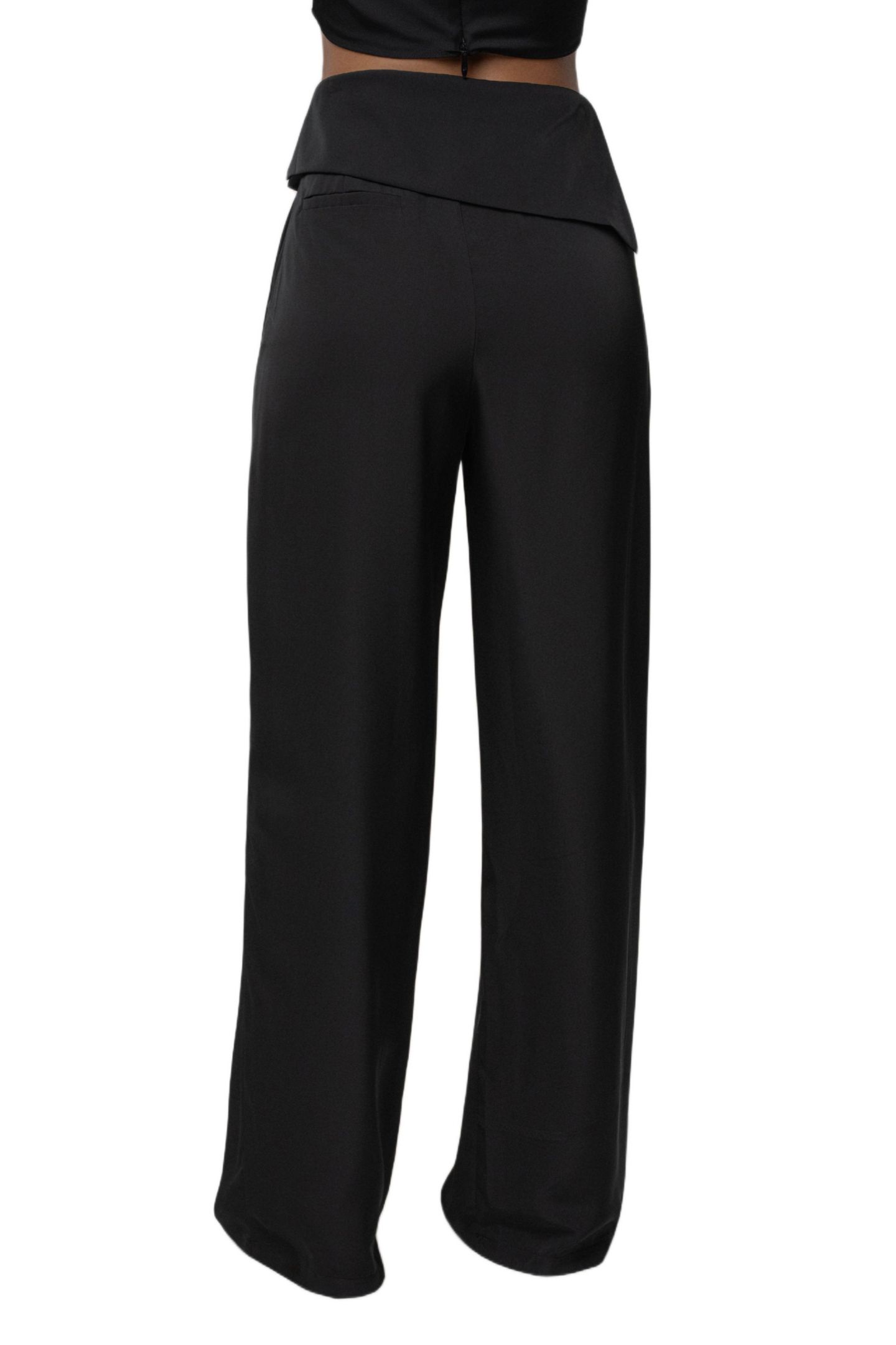 Женские брюки JLUXLABEL Executive Trousers, цвет: Чёрный — фото 2