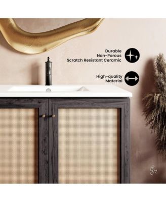 36" Classe Freestanding Bathroom Vanity with Sink Top