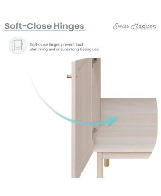 Classe 36" Freestanding Bathroom Vanity in White Oak with Sink Top