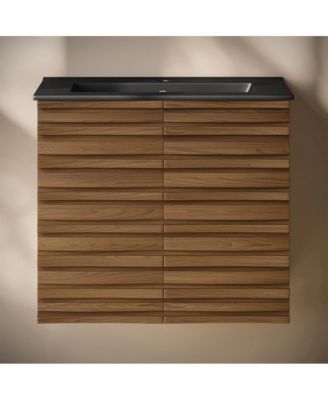 Cascade 24" Wall-Mounted Bathroom Vanity