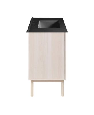 36" MDF 3-Hole Widespread Sink Top Freestanding Bathroom Vanity