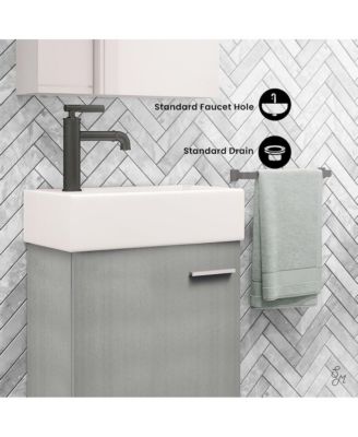 Colmer 18 Single, One Cabinet, Bathroom Vanity