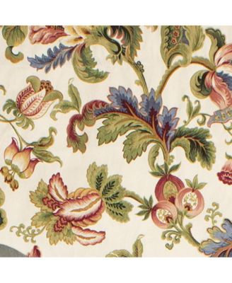 Noblesse Cornice 3" Rod Pocket Valance 50" x 17" Eggshell