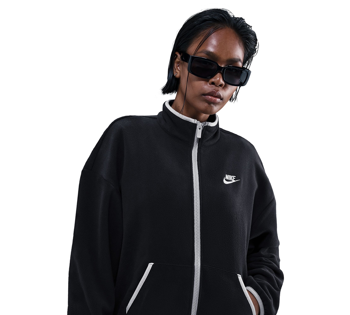 Nike Women's Sportswear Club Long-Sleeve Jacket