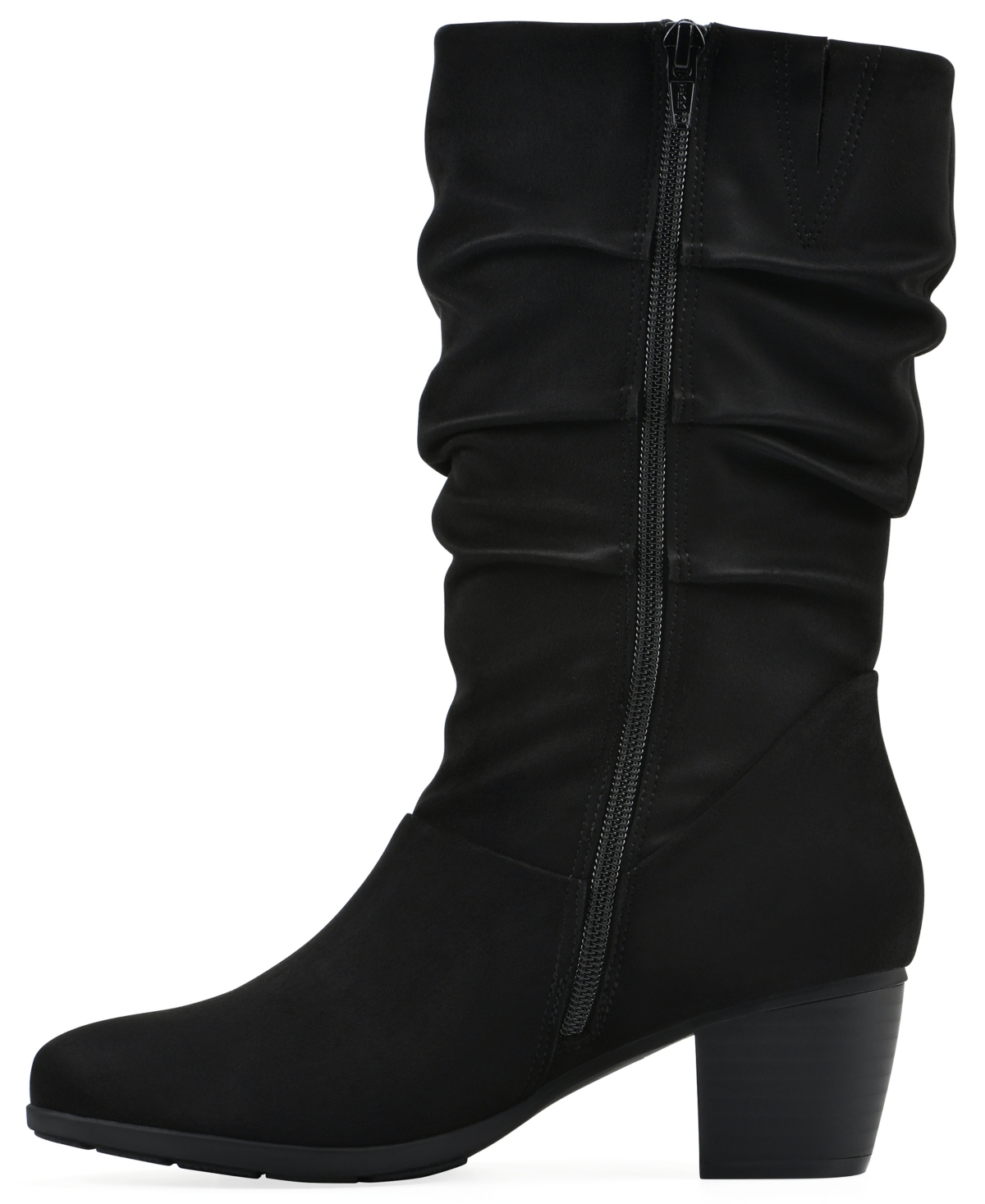 Cliffs By White Mountain Angelie Slouch Boot In Black