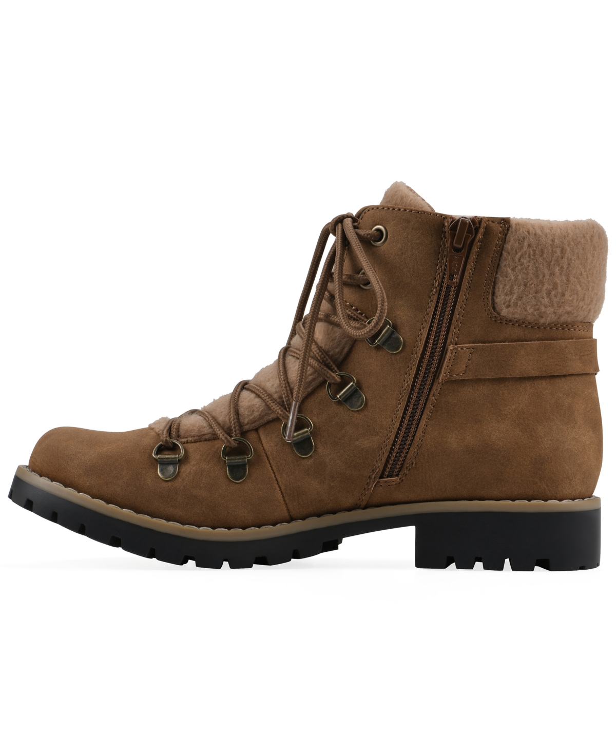 Cliffs By White Mountain Women's Pioneer Lace-up Booties In Brown
