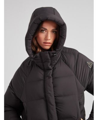 Women's Cloud Cropped Hooded Puffer Jacket