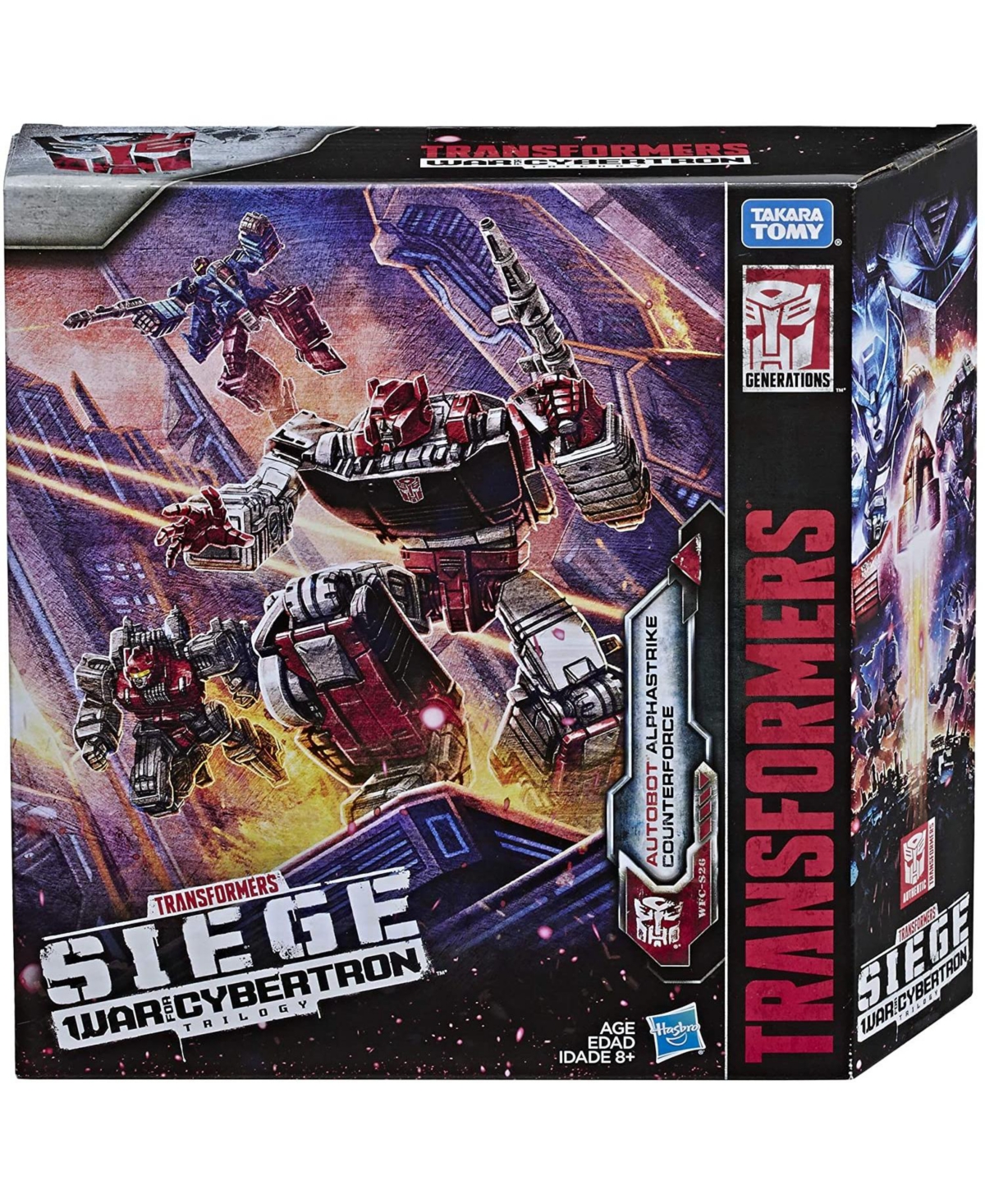 Wfc-S26 Autobot Alphastrike Counterforce 3 Pack Final Strike Figure Deluxe Class | Transformers Generations War for Cybertron Siege Chapter
