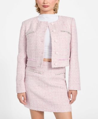 Women's Clotilde Tweed Cropped Jacket