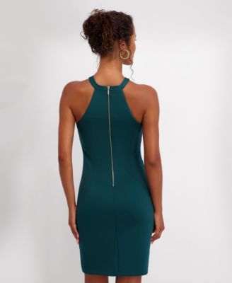 Women's Keyhole-Neck Bodycon Dress