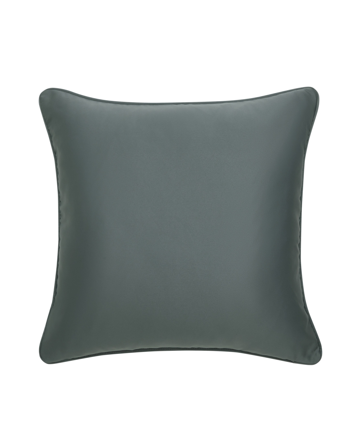 J Queen New York Renata Damask Decorative Pillow, 20" X 20" In Green