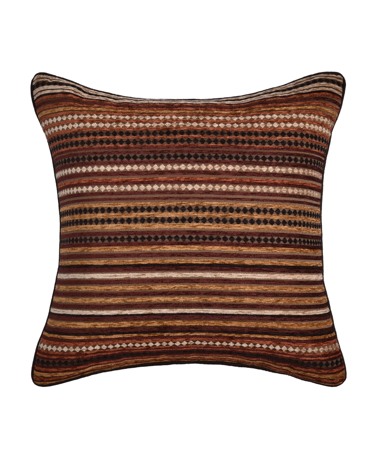 J Queen New York Sundance Chenille Stripe Decorative Pillow, 20" x 20"