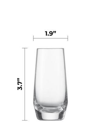 Pure Shot Glass 3.2 oz, Set of 6