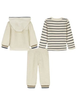 Baby Boys' T-Shirt, Hoodie and Pants, 3-Piece Set