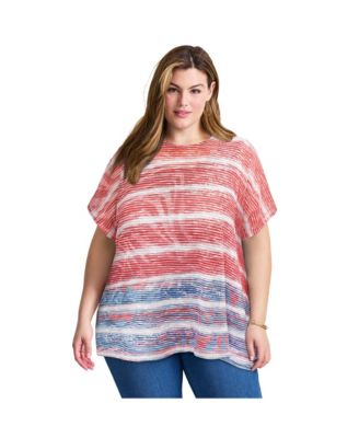 Women's Plus Size Lightweight Dolman Sweater