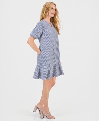 Women's Striped Shift Dress