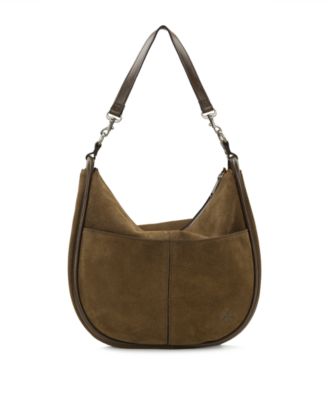Chiavari Medium Suede Hobo Bag