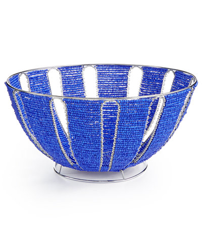 Global Goods Partners Solid Beaded Fruit Bowl