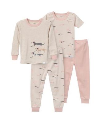Toddler Boys Pajamas Set, 4 Piece, Safari