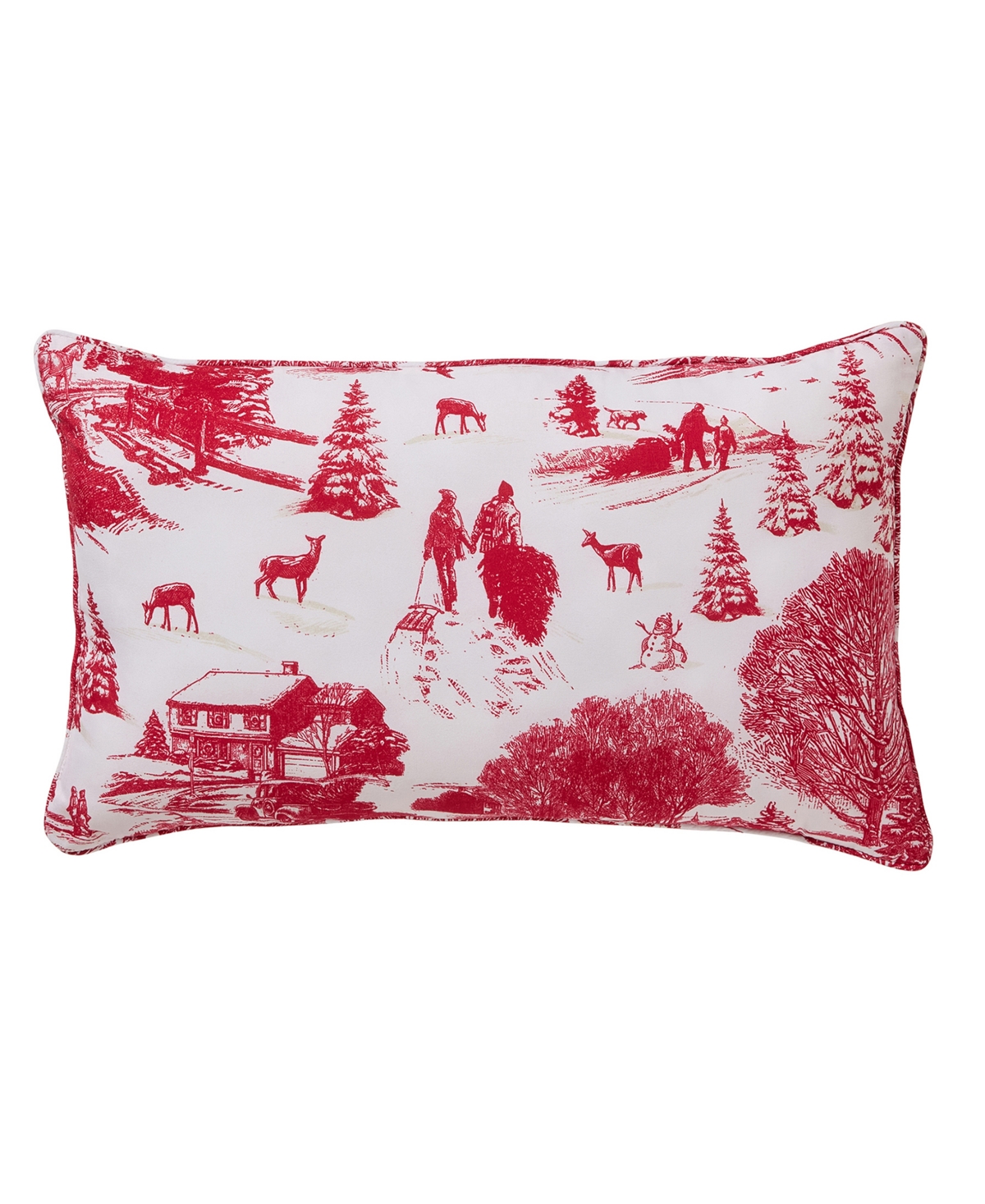 Hallmark Toile Holiday 4-Pc. Comforter Set